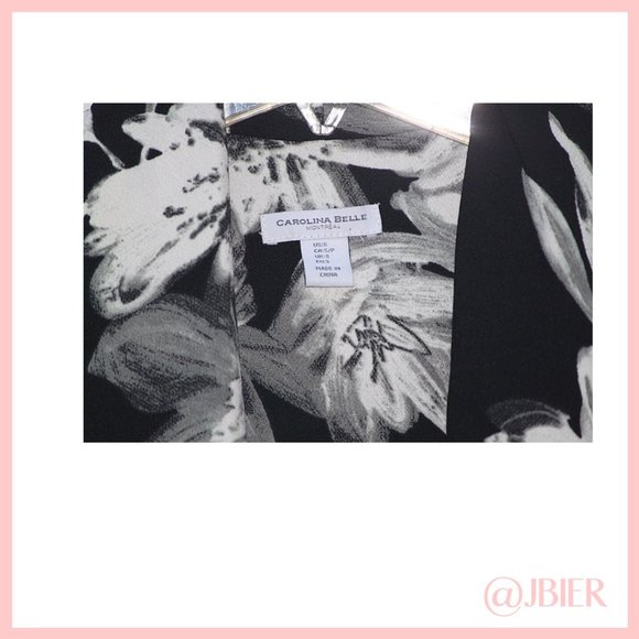 Carolina Belle Floral Print Blazer - Picture 4 of 4